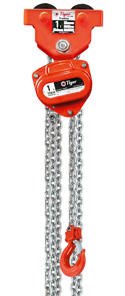 Modell CCBT, Fahrwerk- Flaschenzug-Kombination