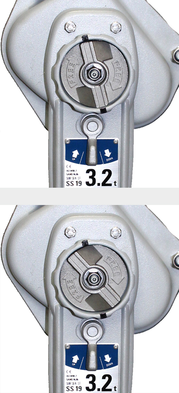 SS19 Subsea Hebelzüge - Sicherheits-Lastdruckbremse